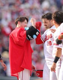 広島・森下　サヨナラ呼んだ熱投１２２球　菅野と初対決８回０封１１Ｋ　２位と０・５差