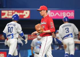 広島大敗　秋山２安打デビューも大瀬良が誤算　３回７失点の乱調