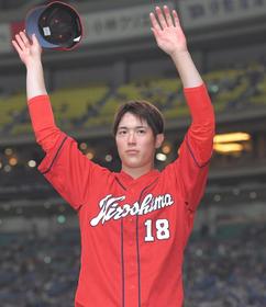 広島・森下「秋山さんに初勝利を」　思いを胸に粘って７回無失点
