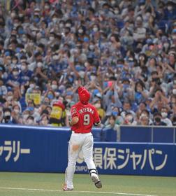 広島が打線つながらず惜敗　秋山２試合連続無安打　最下位・中日にカード勝ち越し逃す