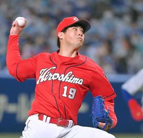 カープ野村　復肩手応えの好投　中日・柳とプロ初“明大対決”でローテ再奪取アピール