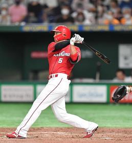 カープ長野　先制１号＆８年ぶり満弾！　古巣相手に大暴れ　４カードぶり勝ち越し２位浮上