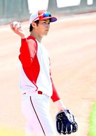 広島・森下　直球の秘密　代名詞自ら解説、縦回転のボール意識してたら、こんな感じに