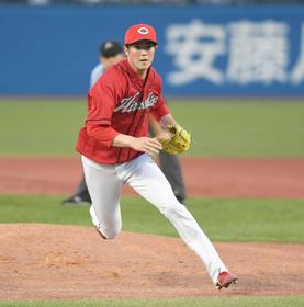 広島・森下　また２桁援護に感謝８勝目　五回ピンチで今季最速タイ１５４キロ連発