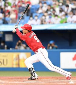 広島　秋山２戦連続弾が号砲２２安打１５得点　貯金１「勝ちを積み上げるのが目標」