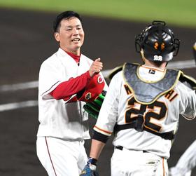 カープ栗林　球宴舞台でリベンジ０封　昨年ＫＯで敗戦投手の悪夢払しょく