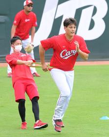 広島・九里　４日ＤｅＮＡ戦に先発へ　３０日・中日戦ではリリーフ登板