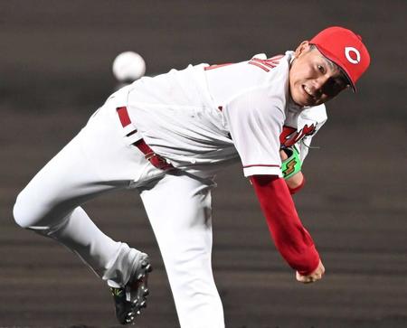 カープ投手陣の守護神を任される栗林