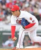 　５回１失点で２勝目を挙げた野村（撮影・立川洋一郎）