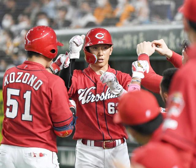 広島・西川　５番で先制＆同点、連夜の輝き３安打３打点　４連勝４位浮上　母校刺激に