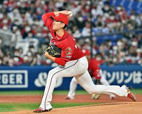 広島・遠藤が初回２被弾　登板３試合連続で１イニング複数被弾