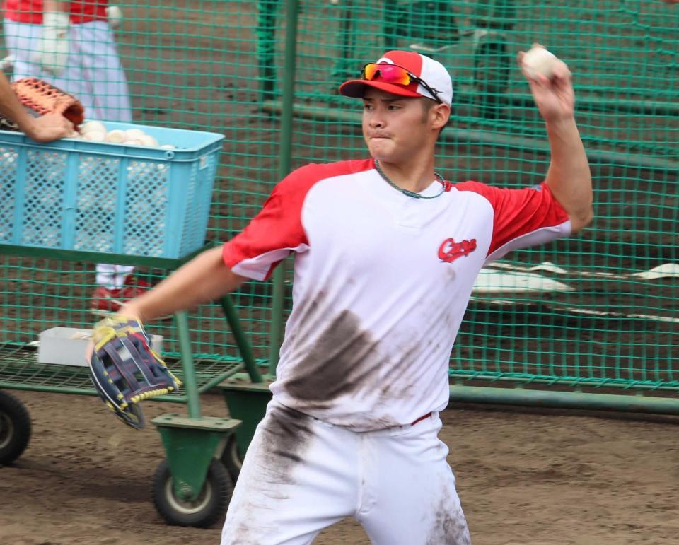 １軍で活躍する日を目標に鍛錬を続ける田村