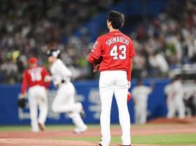 広島Ｗショック　秋山抹消に逆転負け　村上にヤられすぎ今季１２被弾、５連敗５位転落