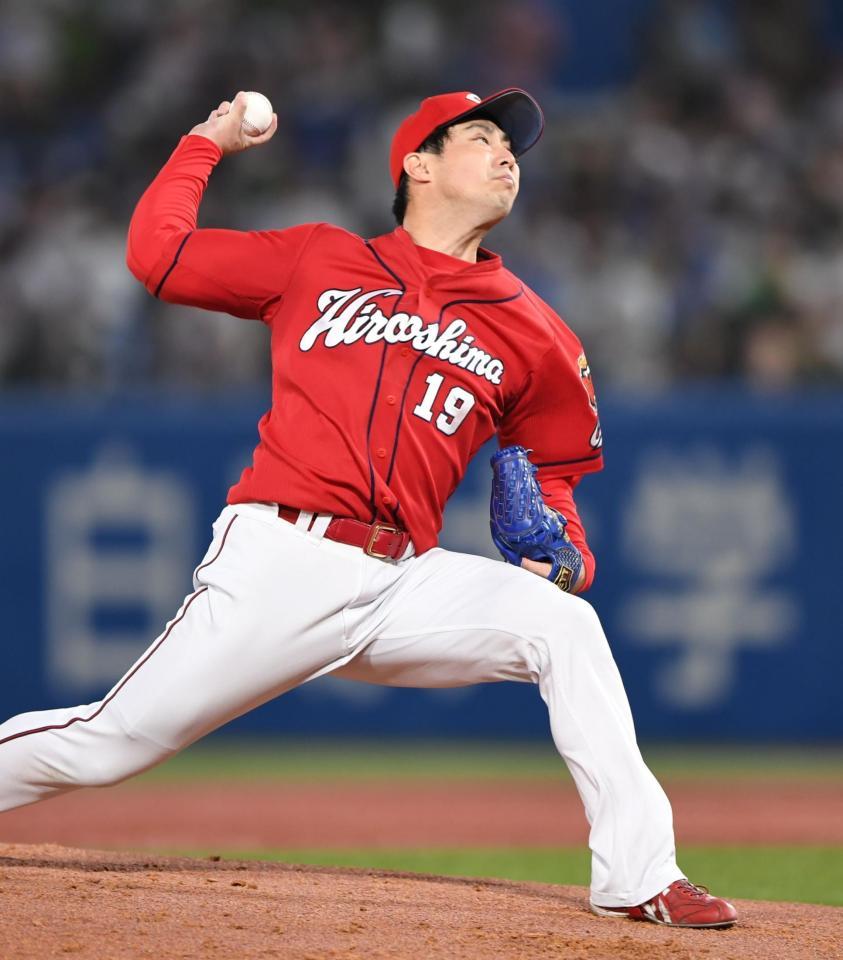 　力投する野村（撮影・開出牧）