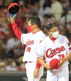 コロナから復帰の広島・佐々岡監督　巨人に勝利も四球撲滅は「永遠の課題」と投手陣に課題