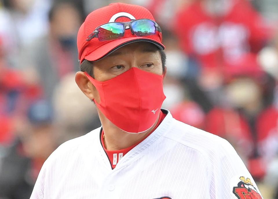 　広島・佐々岡監督