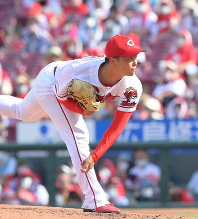 　６回無失点の好投を見せた玉村（撮影・立川洋一郎）