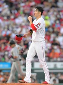 広島・遠藤　深刻一発病　セ界最多タイ１７発目「めちゃくちゃ悔しい」今季最短ＫＯ