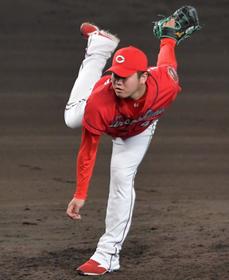 広島の勝利投手が森浦から松本に変更　13日の阪神戦