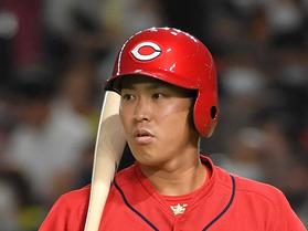 広島・堂林が８打席連続三振　ＮＰＢ記録まであと１