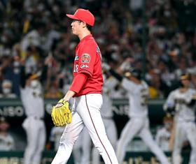 カープ森下　得意の阪神戦まさか６失点ＫＯ　自己最多１１勝スルリで３位と２差の５位後退
