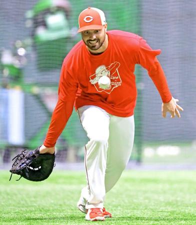 　阪神戦での大暴れを誓うマクブルーム