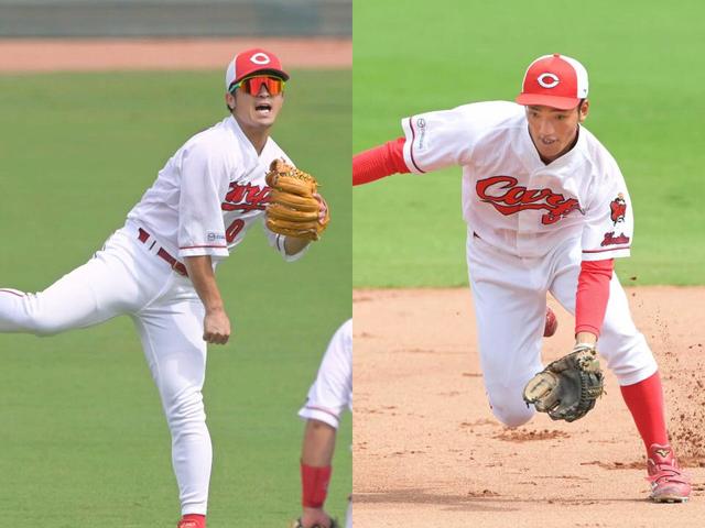 カープ上本＆矢野　今季初二遊間スタメンも　小園２日連続体調不良で全体練習欠席