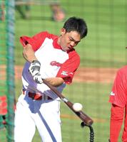 　今オフは体作りに専念する秋山