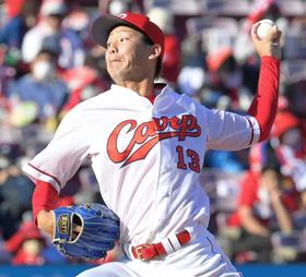 広島　森浦がセ・リーグ最多タイの１０試合連続登板