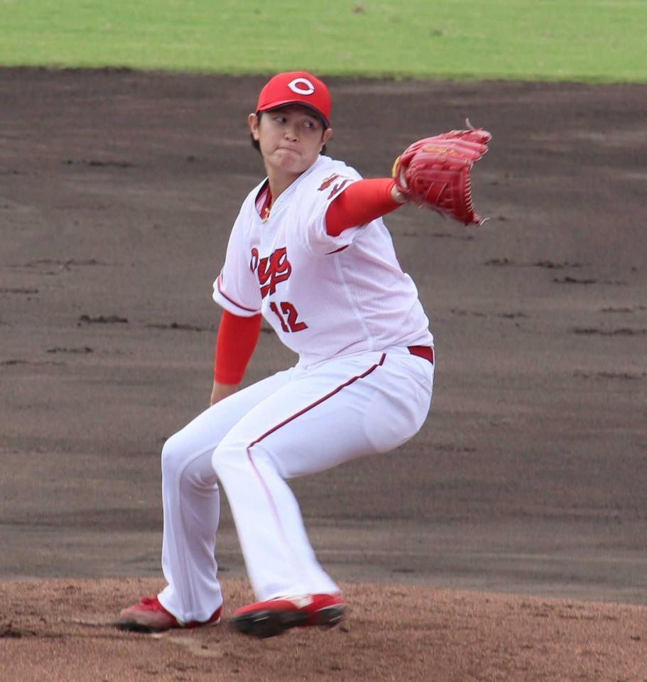 ２軍の練習試合で好投した大道