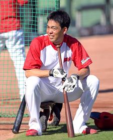 広島・秋山　へんとう摘出手術受けていた　２度離脱の原因　ほっそりも明るい表情 