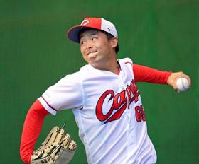 カープ玉村　チェンジアップ改良中　来季先発ローテ入りへ苦手右打者攻略