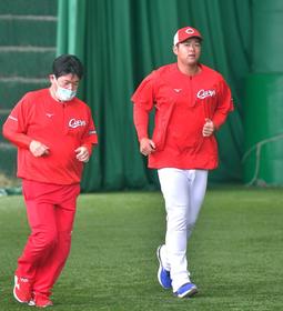 カープ林　腰痛で帰広　今後はリハビリ　藤井ヘッド「治すのも練習なのかなと」