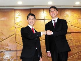 広島　新井監督が湯崎知事を表敬訪問「私の人生はまさか、まさかの連続でして」