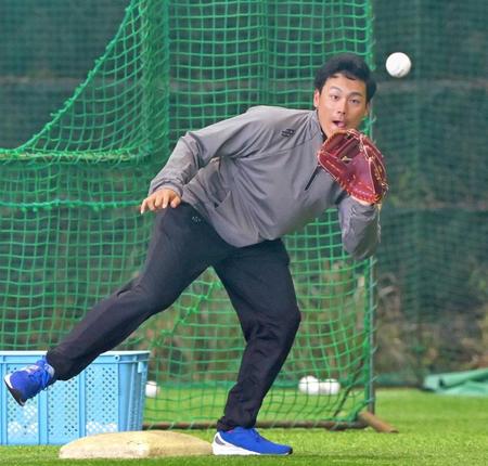 　黒田球団アドバイザーと顔を合わせる日を心待ちにする栗林