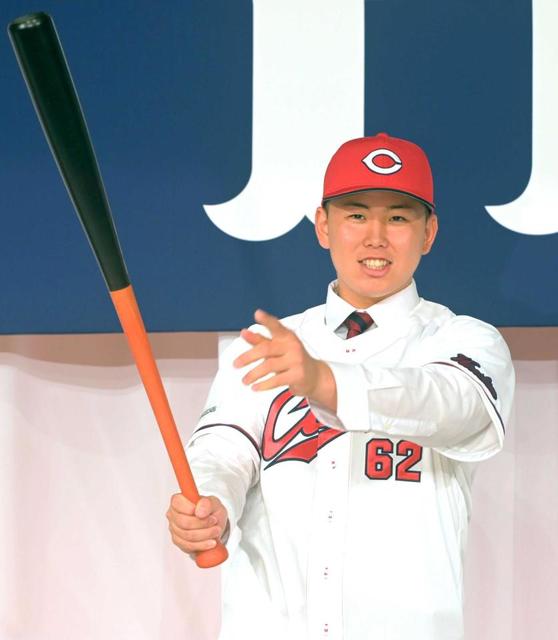 広島ドラ4清水 父の言葉が高校25発の原点 「左で打った方が当たる 