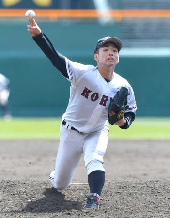 　広陵時代の挫折を乗り越えプロ入りを果たした河野＝２０１９年センバツ大会