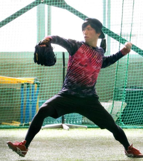 カープ黒原　目指す１軍完走 左肩痛から回復順調「不安ない」いざ飛躍の２年目へ