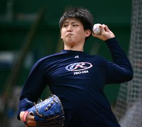 広島・高橋昂　キャンプインから猛アピールだ