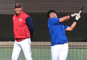広島・末包が新井監督から“愛のムチ”ロングティーのボール追加に「愛情表現だと思ってます」