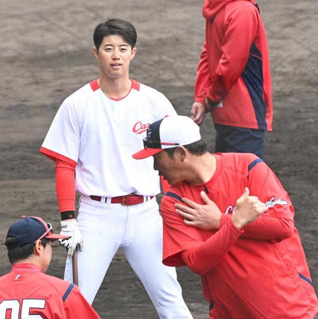 悩むカープ宇草　新井監督から「それだけで変わる」直接助言　シート打撃で兆し痛烈打「この感覚だ」