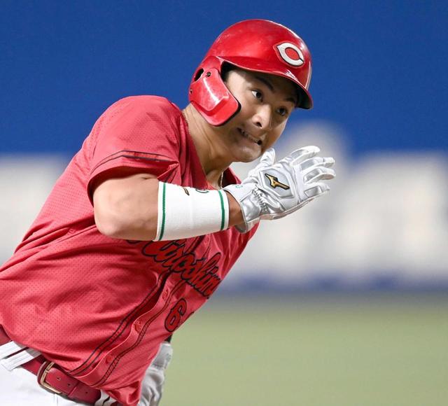 広島・１９歳田村＆２１歳韮沢　ダブル！ダブル！連続適時打！　開幕１軍へ若鯉コンビ大アピール