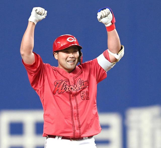 カープ末包　開幕１軍つない打　“新井の教え”徐々に浸透「ギリギリ残っていけたら」