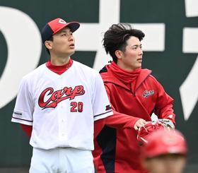 カープ森下　ブルペン投球再開で３０球 ２４日からの２軍３連戦で初の実戦登板へ
