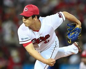 カープ矢崎　わずか３球火消し今季初登板　「緊張は“悪”じゃない」強心臓ぶり発揮　先発「コル」も称える