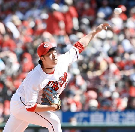 　７回無失点で２勝目の床田