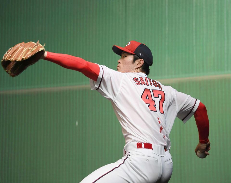 　２９日の２軍、対中日戦で実戦デビューが濃厚となった斉藤