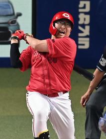 広島が中日を３タテ！延長１１回に代打松山が勝ち越し適時二塁打　貯金１に
