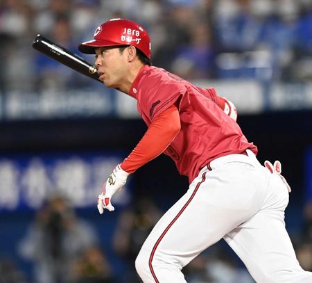 　好調を維持している秋山