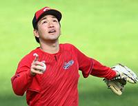 　１軍での活躍が期待される河野（撮影・田中太一）